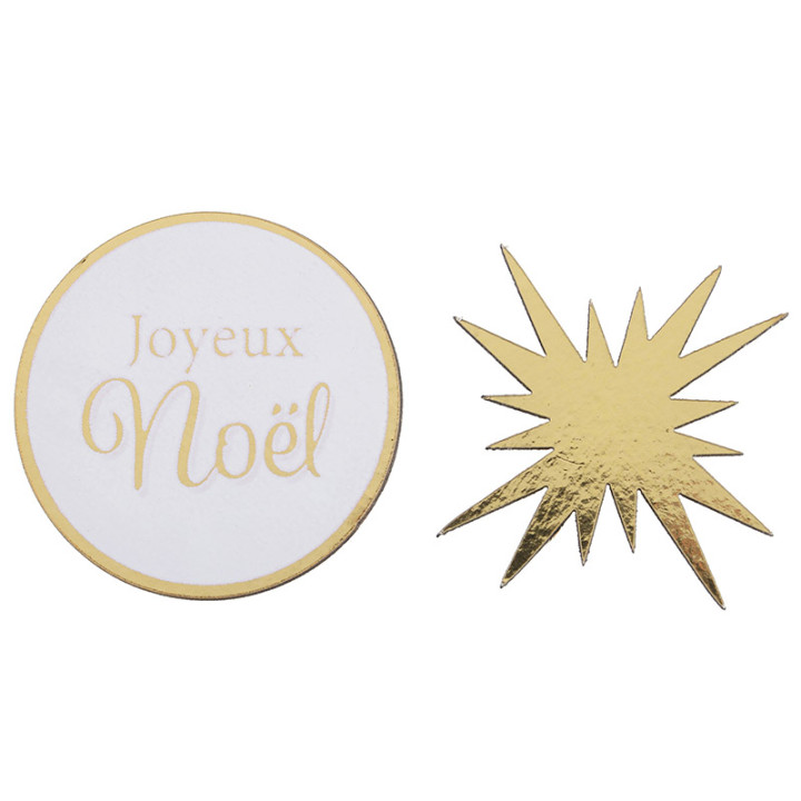 Confettis de table - Ornement étincelant - lot de 10 - Blanc | Le Géant de la Fête