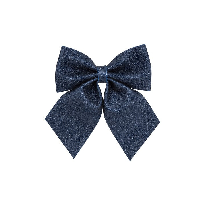 Noeud pailleté - 25 cm - Marine | Le Géant de la Fête