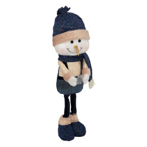 Bonhomme de neige debout - Bleu | Le Géant de la Fête