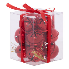 Grelots - 3 cm - lot de 12 - Rouge | Le Géant de la Fête