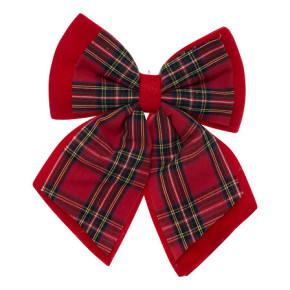 Noeud en velours - Tartan - 24 cm | Le Géant de la Fête
