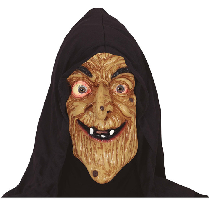Masque de visage à capuche - Sorcière | Le Géant de la Fête