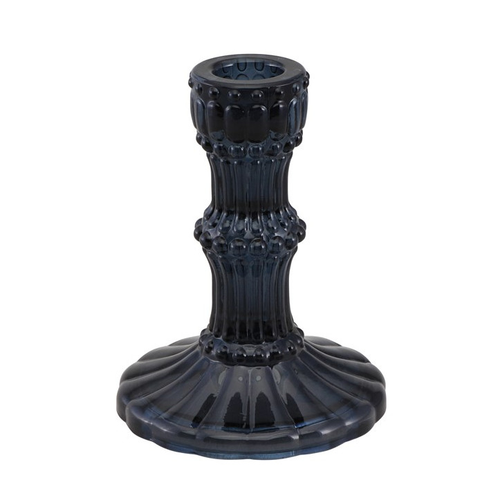 Bougeoir chandelier - Droit - 12 cm - noir | Le Géant de la Fête