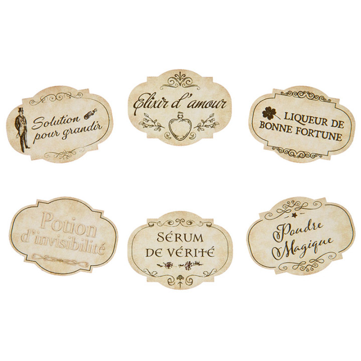 Stickers - Potions magiques - lot de 12 | Le Géant de la Fête