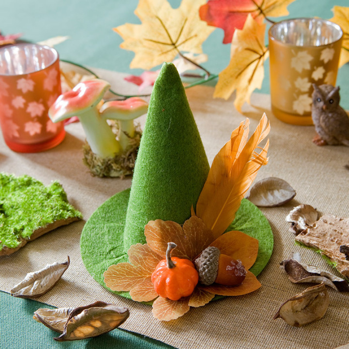 Centre de table - Chapeau d'automne | Le Géant de la Fête