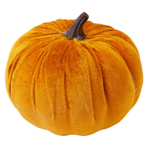 Citrouille en velours - Modèle XL - Orange | Le Géant de la Fête