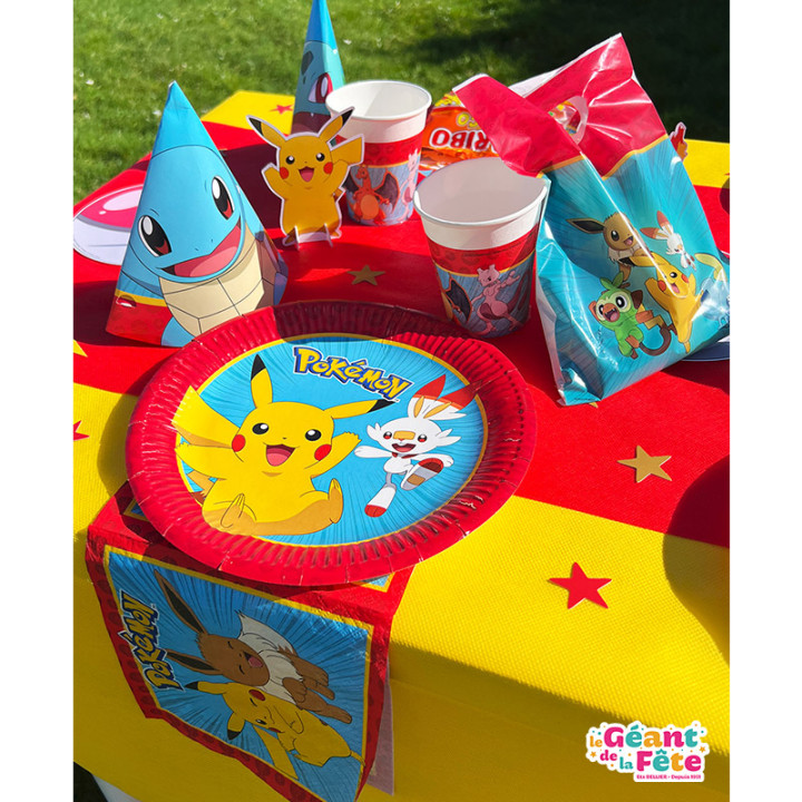 Serviettes - Pokemon Go - lot de 20 | Le Géant de la Fête
