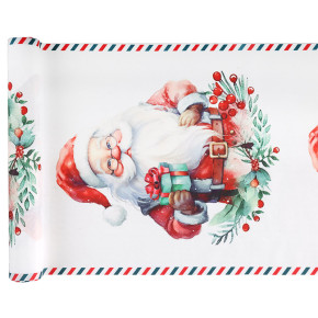 Chemin de table - Père Noël des merveilles - 2.5 m | Le Géant de la Fête