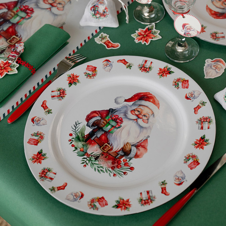 Plat de présentation - Père Noël des merveilles | Le Géant de la Fête