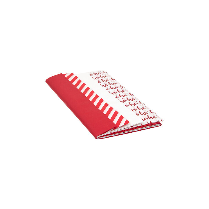 Feuilles de papier de soie - motifs de Noël - lot de 12 | Le Géant de la Fête