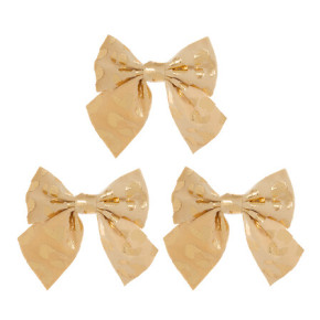 Noeuds en mousse et velours - Léopard - 10 cm - lot de 3 | Le Géant de la Fête