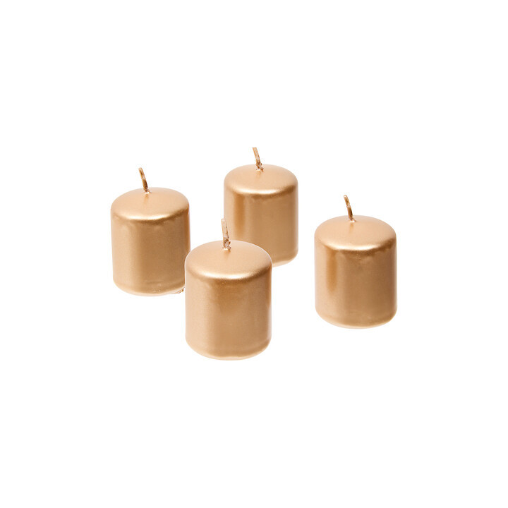 Bougies votives - lot de 4 - Champagne | Le Géant de la Fête