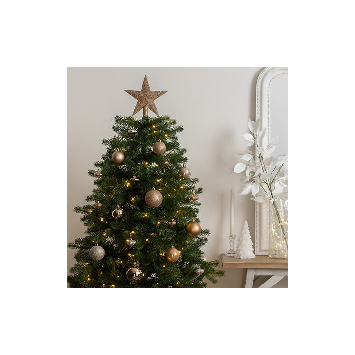 Kit de boules de Noël - lot de 18 - Champagne rosé | Le Géant de la Fête
