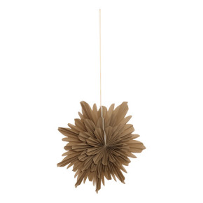 Suspension alvéolée - Fleur - 30 cm - Ficelle | Le Géant de la Fête