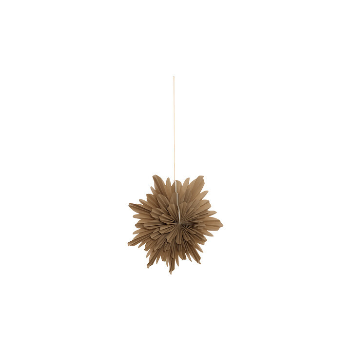 Suspension alvéolée - Fleur - 30 cm - Ficelle | Le Géant de la Fête