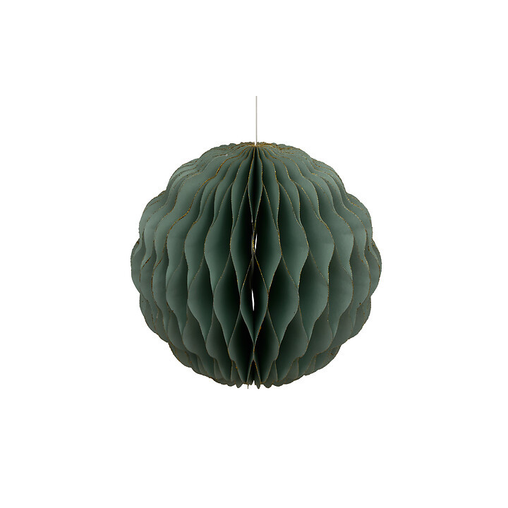 Suspension alvéolée - Fleur - 30 cm - Sauge | Le Géant de la Fête