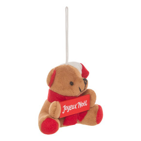 Suspension - Ourson peluche avec pancarte | Le Géant de la Fête