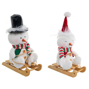 Bonhomme de neige sur luge | Le Géant de la Fête