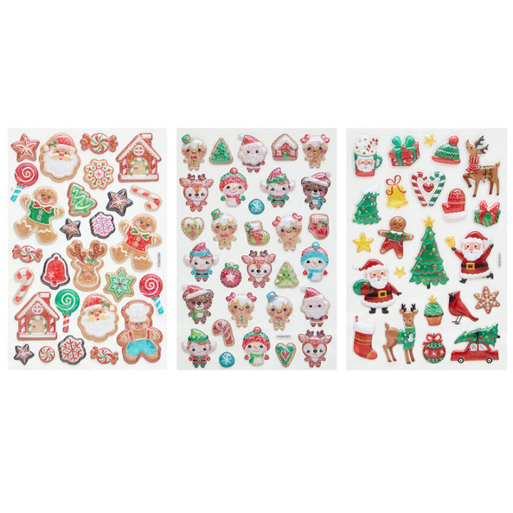 Stickers à relief - Noël | Le Géant de la Fête