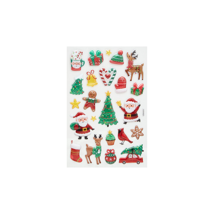 Stickers à relief - Noël | Le Géant de la Fête