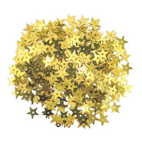 Sequins d'étoiles - 50 g - Doré