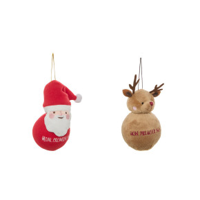 Boule "Mon premier Noël" - Personnage de Noël