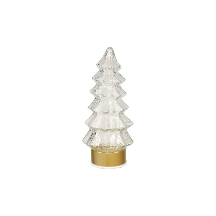 Sapin lumineux en verre - 29 cm | Le Géant de la Fête
