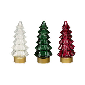 Sapin lumineux en verre - 29 cm | Le Géant de la Fête