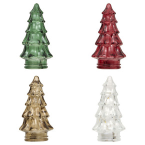Sapin lumineux en verre - 11cm | Le Géant de la Fête
