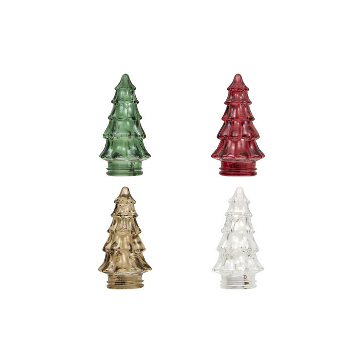 Sapin lumineux en verre - 11cm | Le Géant de la Fête