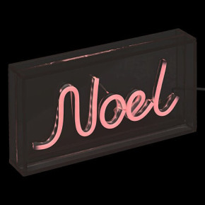 Décoration à effet néon - Noël - 23 cm