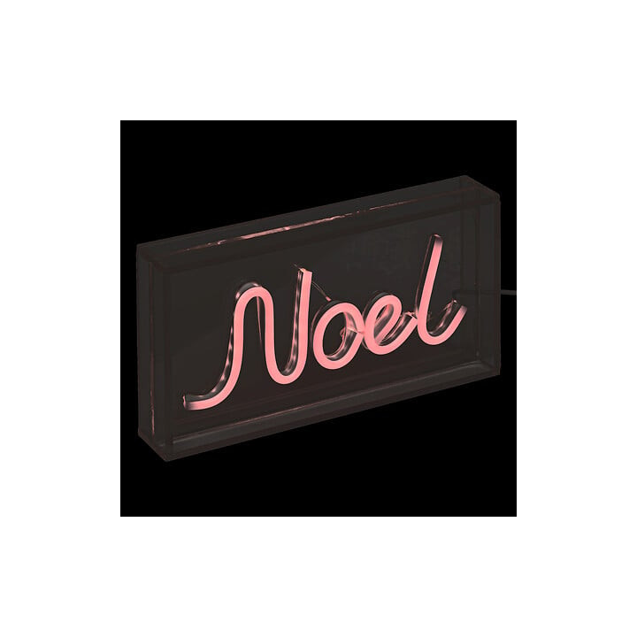 Décoration à effet néon - Noël - 23 cm