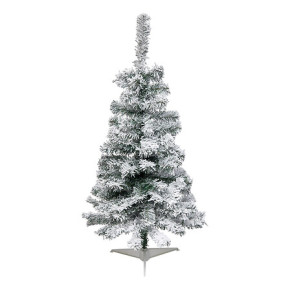 Sapin de Noël floqué - 100 cm | Le Géant de la Fête