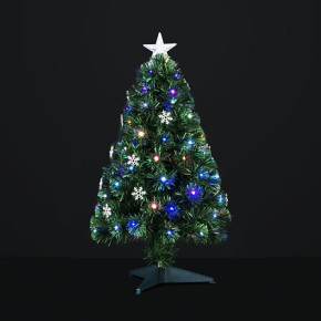 Sapin de Noël à Fibre optique - Vilnius - 120 cm