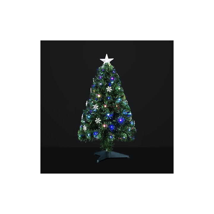 Sapin de Noël à Fibre optique - Vilnius - 120 cm