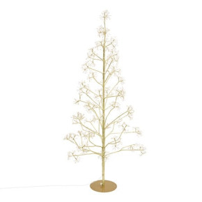 Arbre lumineux - 120 cm - Doré