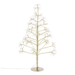 Arbre lumineux - 90 cm - Doré
