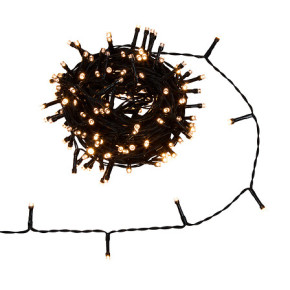 Guirlande lumineuse à piles - 14 m - Blanc Chaud | Le Géant de la Fête