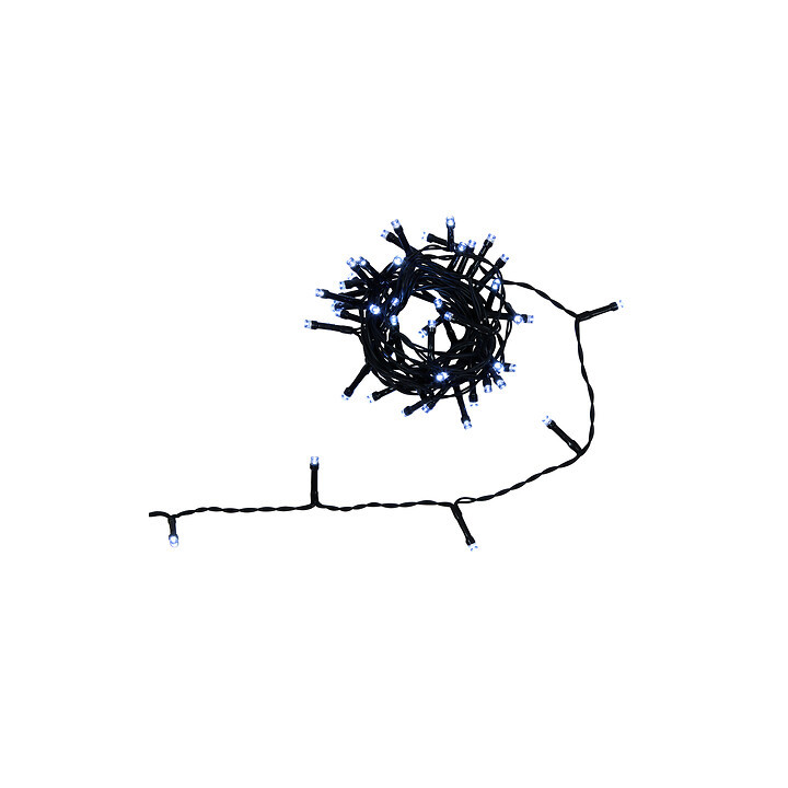 Guirlande lumineuse à piles - 3.60 m - Blanc Froid | Le Géant de la Fête