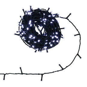 Guirlande lumineuse sur secteur - 15 m - Blanc Froid