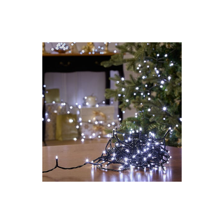 Guirlande lumineuse sur secteur - 25 m - Blanc Froid