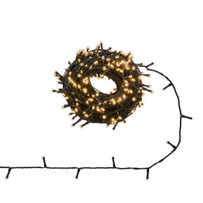 Guirlande lumineuse sur secteur - 25 m - Blanc Chaud