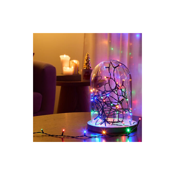 Guirlande lumineuse sur secteur - 5 m - Multicolore