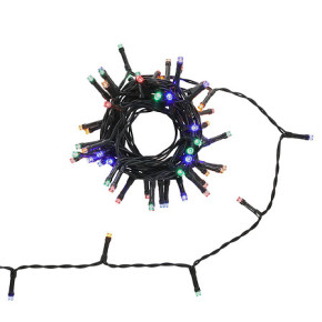 Guirlande lumineuse sur secteur - 5 m - Multicolore