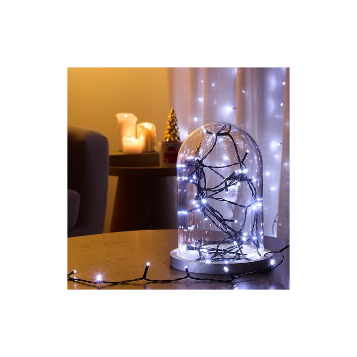 Guirlande lumineuse sur secteur - 5 m - Blanc Froid