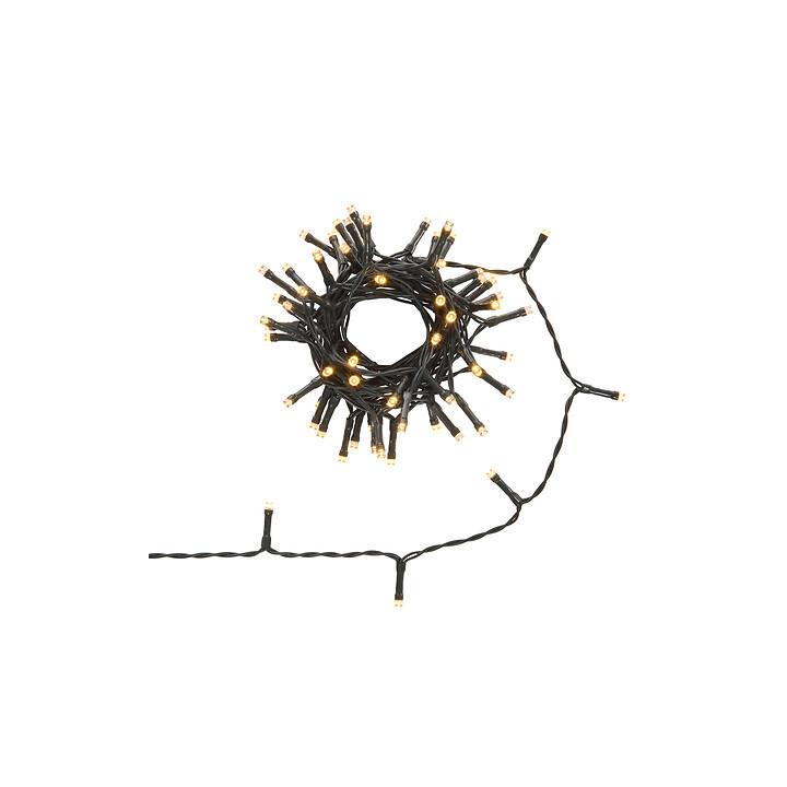 Guirlande lumineuse sur secteur - 5 m - Blanc Chaud