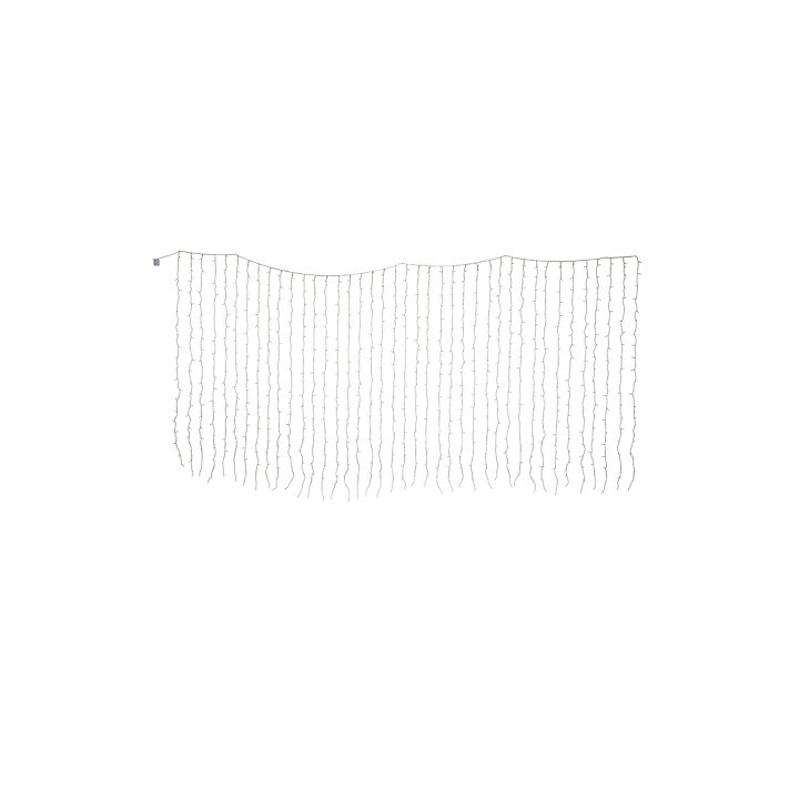 Rideau de neige - 4 x 2 m - Blanc froid | Le Géant de la Fête