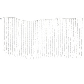 Rideau de neige - 4 x 2 m - Blanc chaud