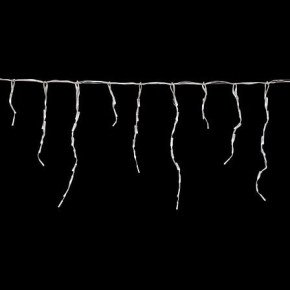 Rideau stalactite - 10 m - Blanc froid