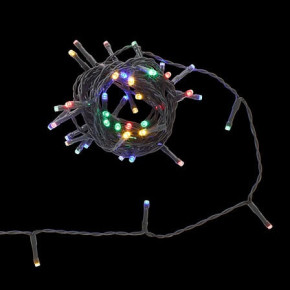 Guirlande lumineuse solaire - 5 m - Multicolore